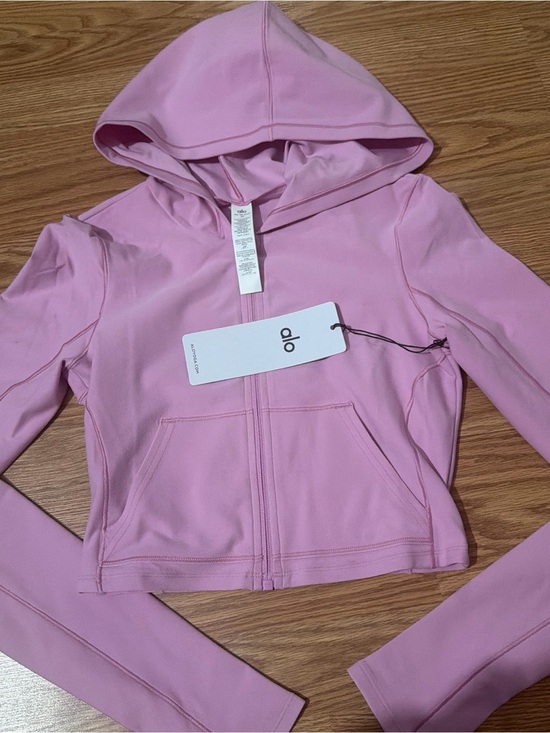 ALO Yoga Other - ALO Yoga Candy Heart Pink Fitted Jacket